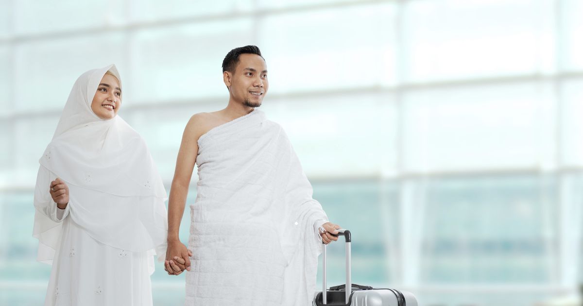 couple going for hajj 