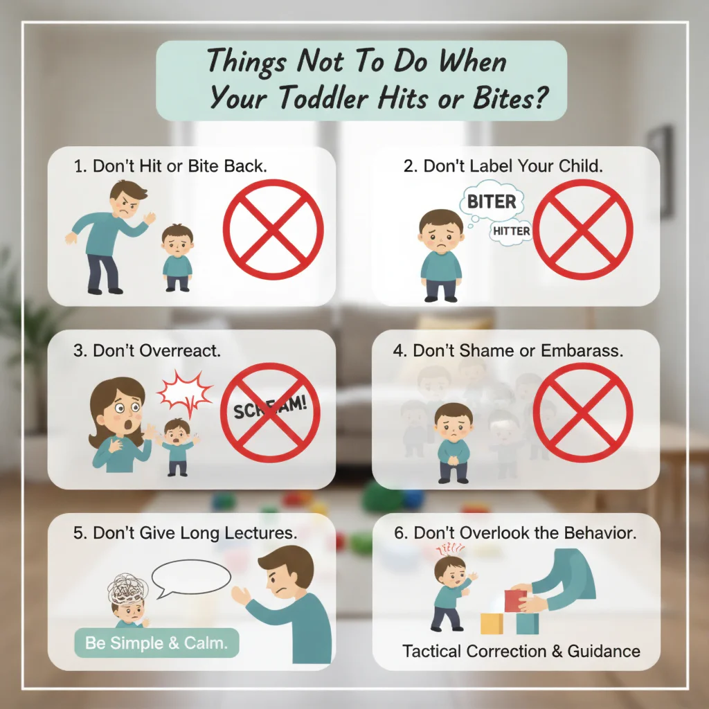 What Every Parent Should know about Toddler Biting and Hitting 6 things not to do with your toddler