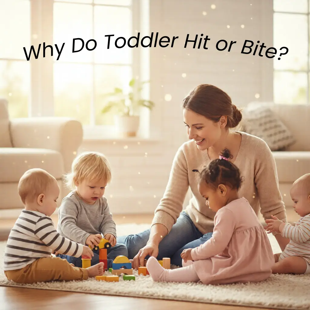 why do toddler hit or bite