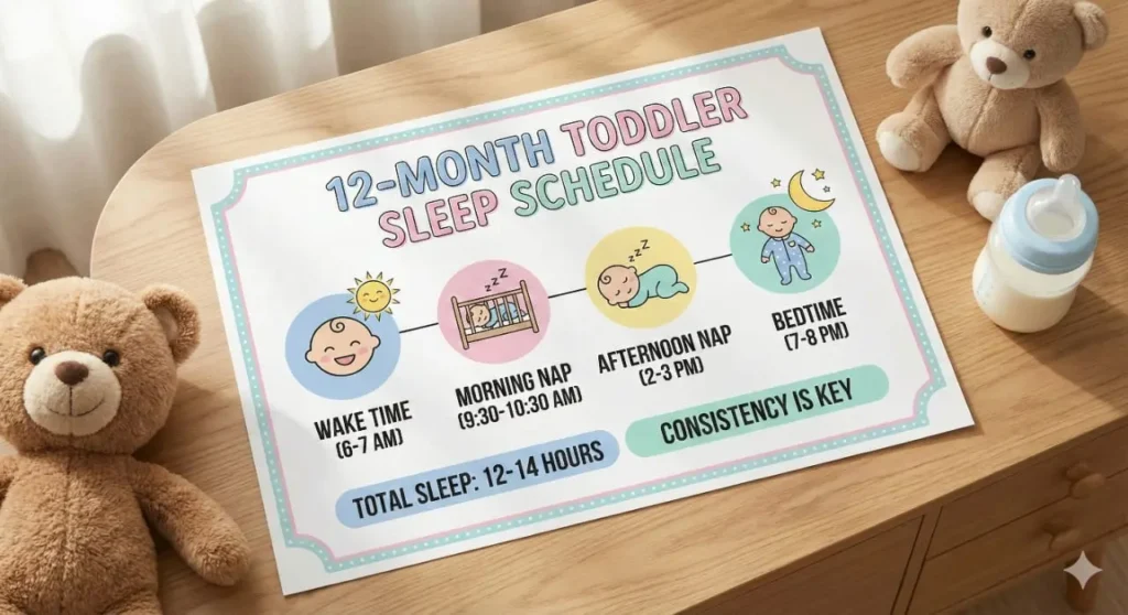 12 months old toddler sleep schedule