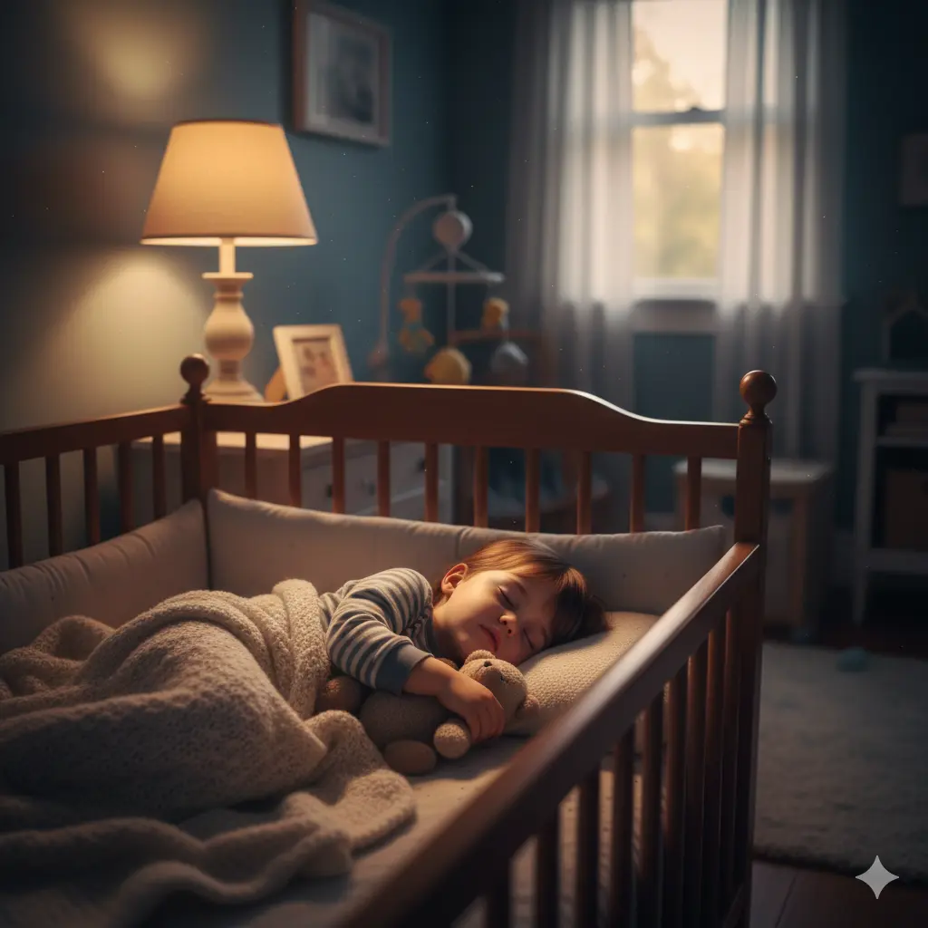baby sleeping at night