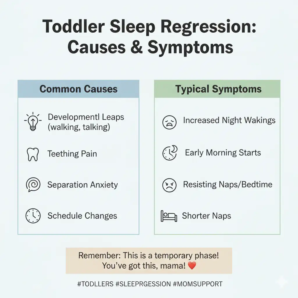Toddler Sleep Regression Causes & Symptoms