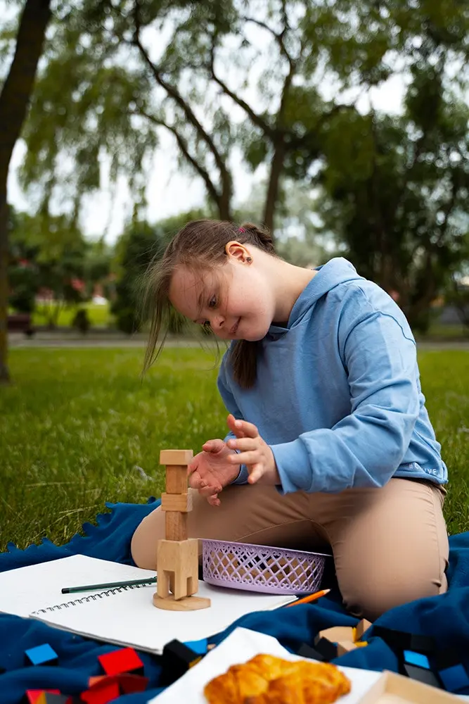 open-ended toys for solo play blocks doll