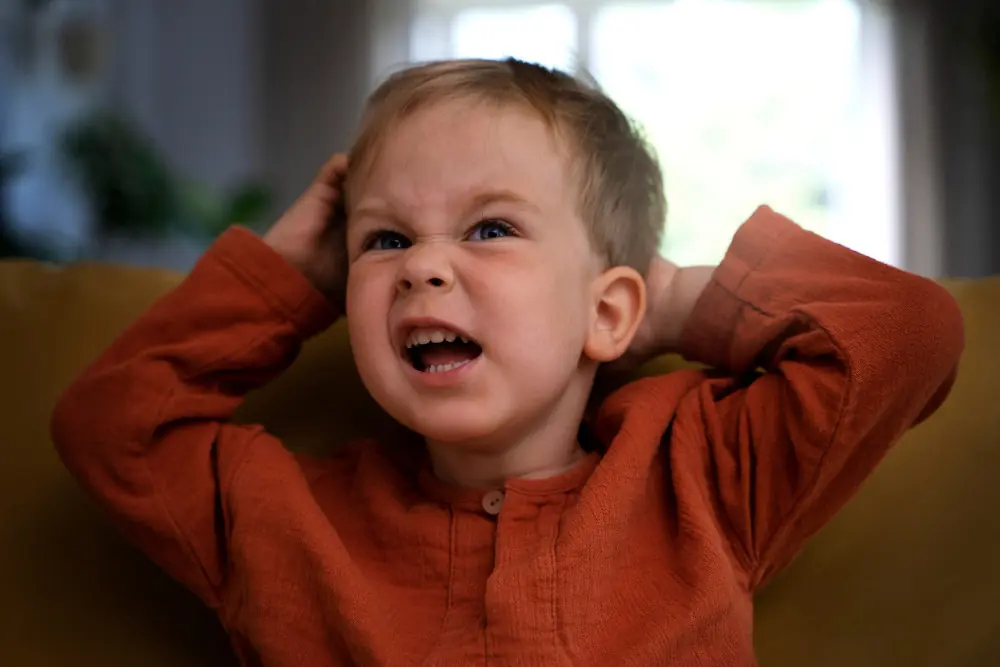 Toddlers whine