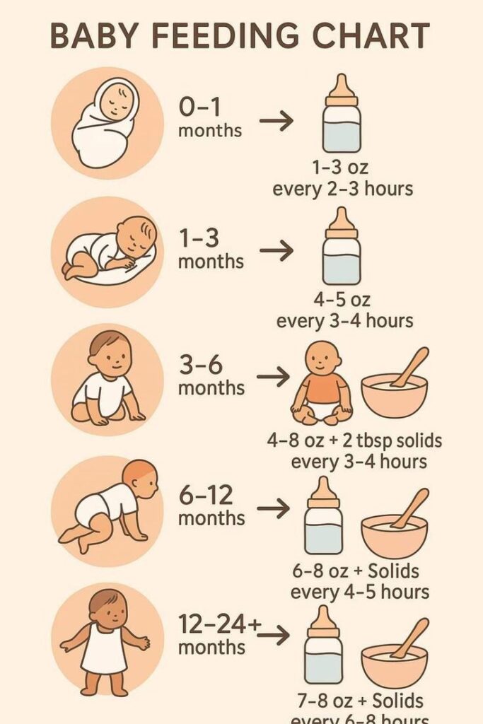 Baby Feeding Chart