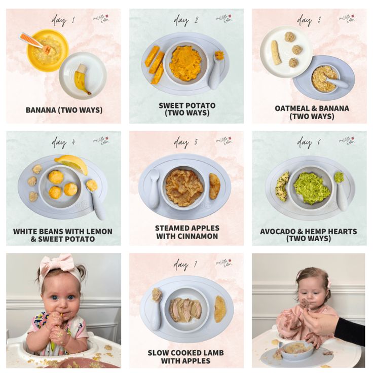 Baby-led weaning first foods examples for starting solids