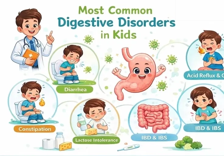Preventing Stomach Infections in Kids During Eid al-Adha 4 Most common digestive disorders in kids