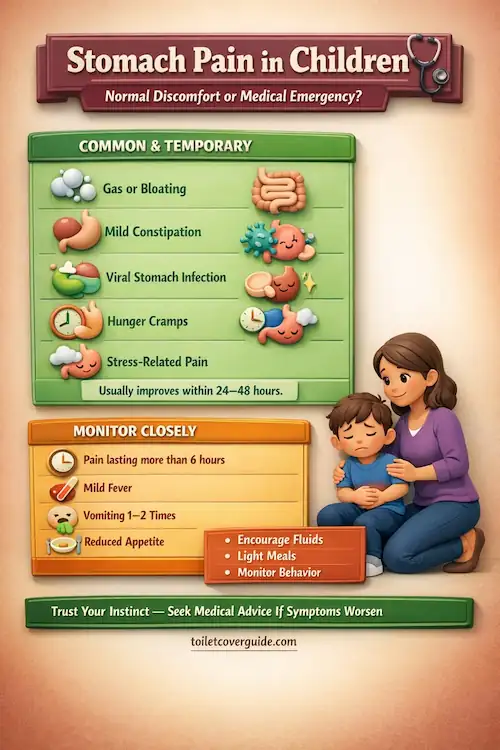 Preventing Stomach Infections in Kids During Eid al-Adha 6 stomach pain in children normal discomfort and medical emergency