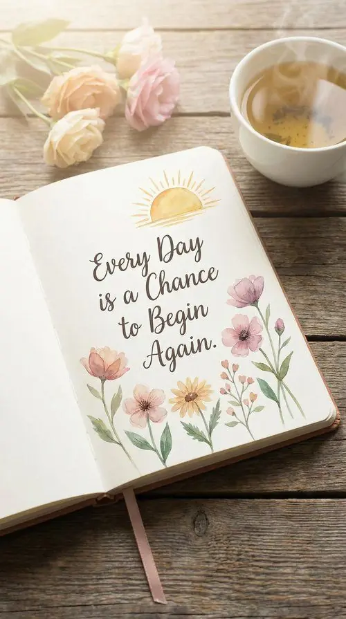 First-Time Mom Anxiety: How to Feel More in Control 4 A motivational note Every day is a chance to begin again