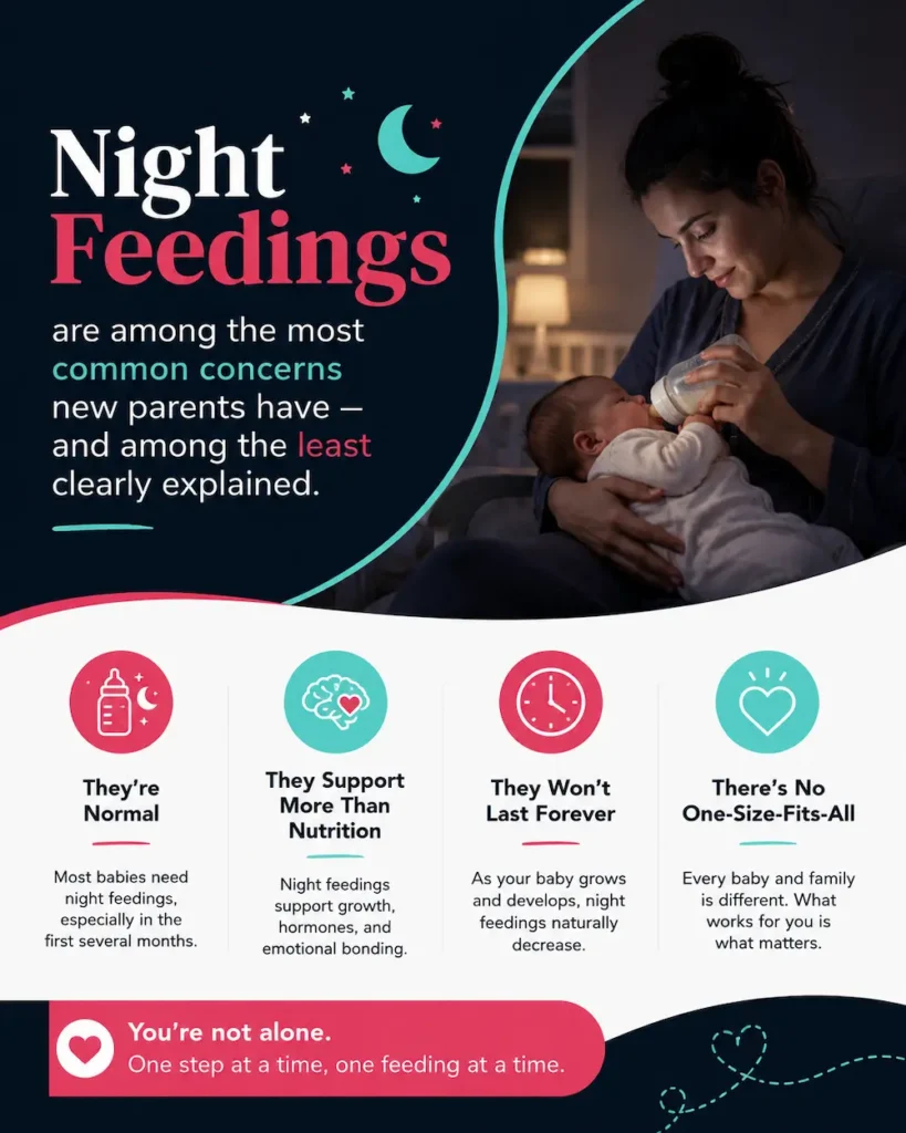Night Feedings Explained: What’s Normal by Age 3 Night Feedings Common Concerns