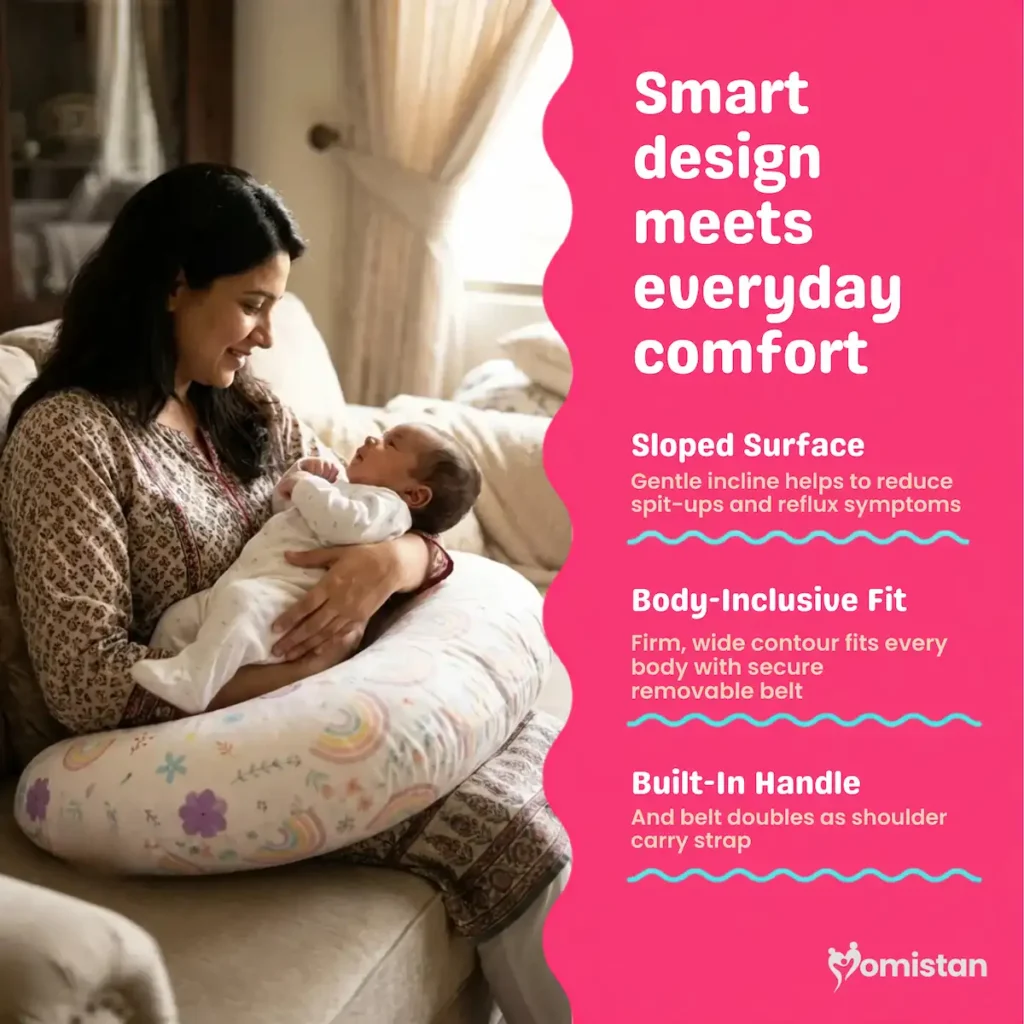 5 Signs You Need a Nursing Pillow (And What to Look For) 3 smart design for nursing pillow meets the need of everyday comfort